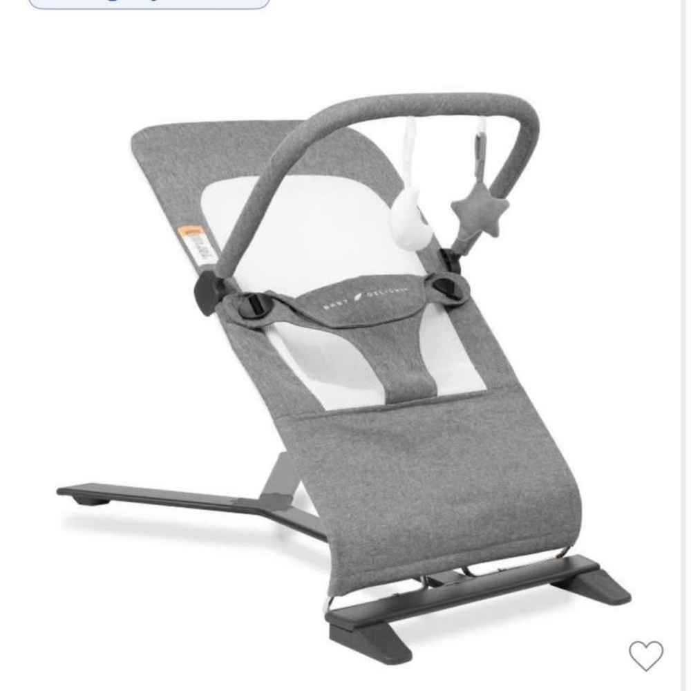 Baby Delight Alpine Deluxe Bouncer with Toy Bar